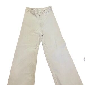 ZARA Marine Straight Jeans Khaki